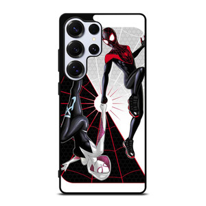 SPIDERMAN MILES MORALES SPIDER GWEN VERSE Samsung Galaxy S25 Ultra Case Cover